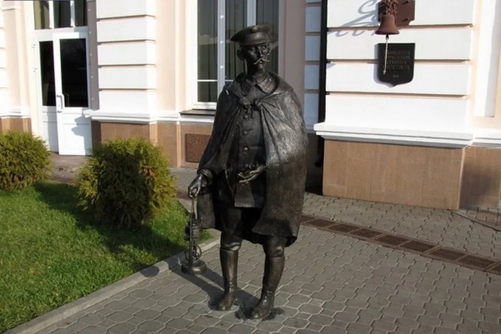 Ратуша на площади Славы в Могилёве