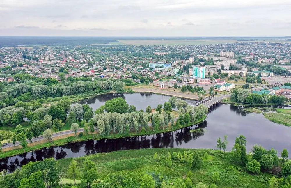 Река Ипуть в Добруше