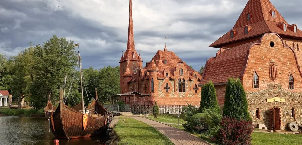 Мельница в парке «Сула»