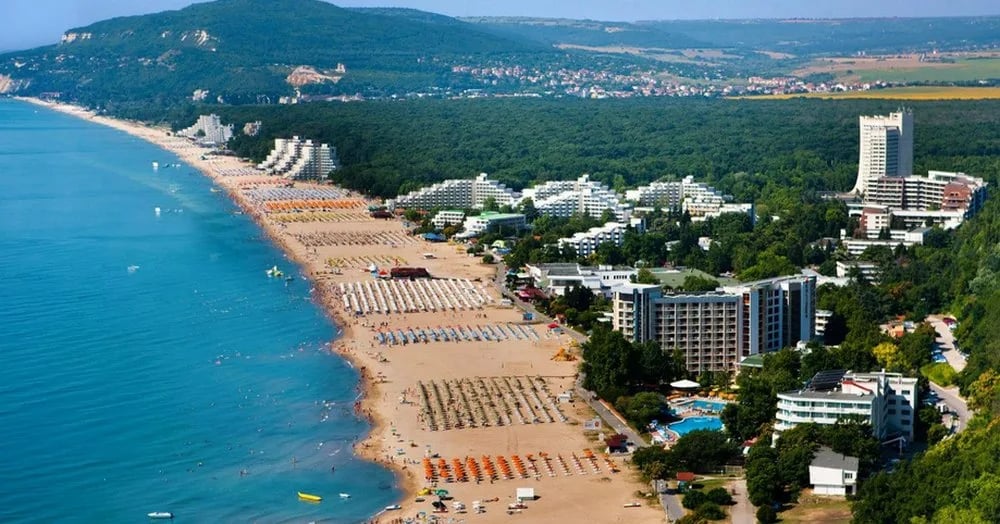 Курорт Албена в Болгарии