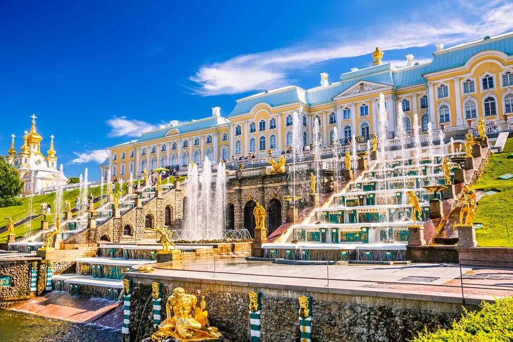 Фонтаны Петергофа