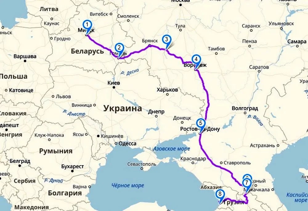 Туры в Грузию из Гомеля. Кобулети.