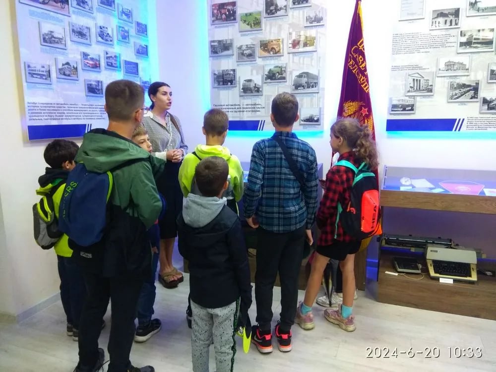 Экспозиция музея «Гомельоблавтотранс»