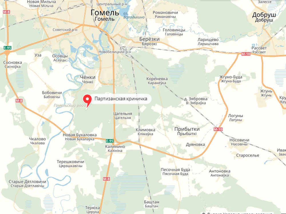 Партизанская криничка: землянки в лесу под Гомелем
