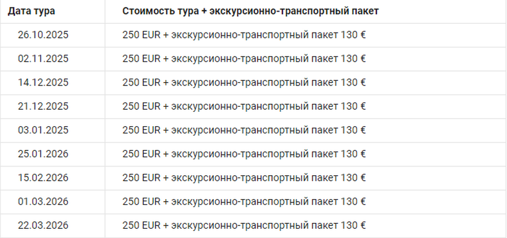 Туры во Францию